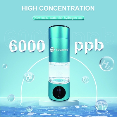 Health Care Portable SPE Hydrogen Rich Water Cup 6000ppb