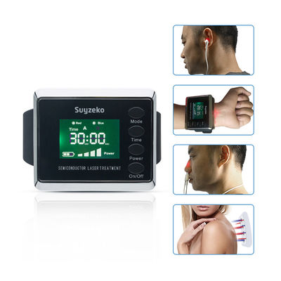 Suyzeko Digital Hyperlipidemia Medical Laser Watch Blood Pressure Laser Therapy Watch