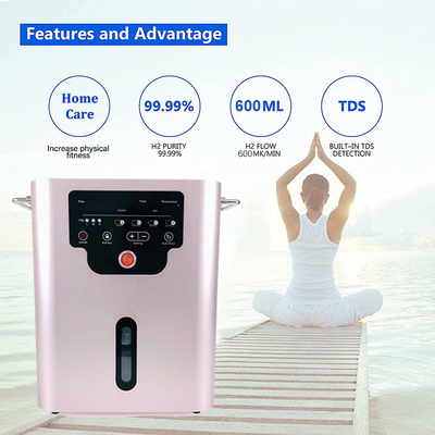 Household Hydrogen Production Equipment , 600ml Oxygen Hydrogen Breathing Machine