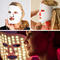 medical led beauty mask 7 colors multi-functionred light mask for Collagen production