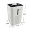 Household CE Hydrogen Water Maker Machine Portable ABS Shell