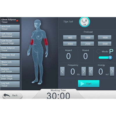 0.5KW ESWT Extracorporeal Shockwave Therapy Machine For Erectile Dysfunction