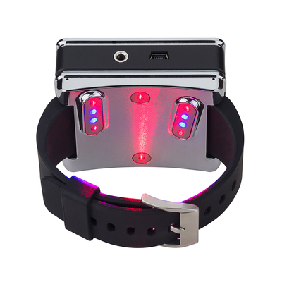 650nm LLLT Low Level Laser Therapy Watch Portable Laser Therapy Device For Diabetes Cure / Blood Fat Decrease