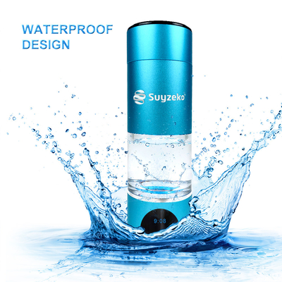 Health Care Food Grade PC Hydrogen Water Cup Portable Smart 6000ppb
